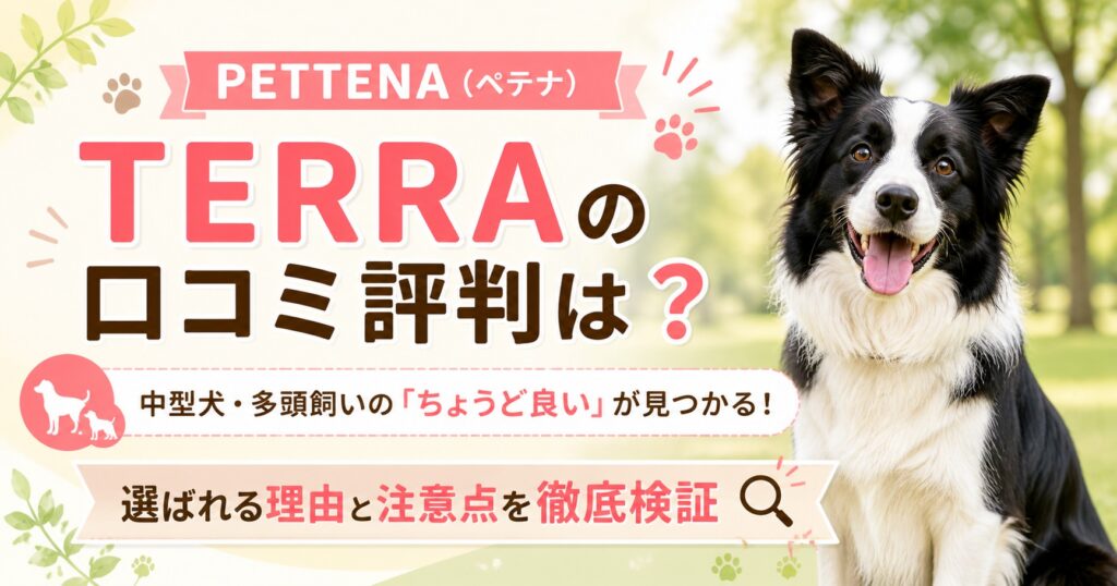 ペテナのTERRA口コミ評判まとめ