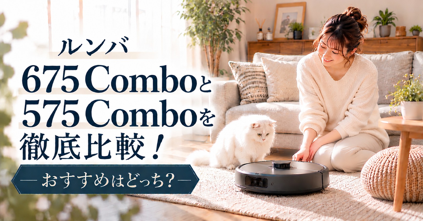 ルンバ675と575の違い